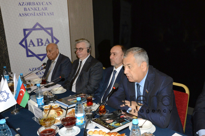 Representatives of banking associations of CIS, Central and Eastern Europe convene in Baku. Azerbaijan, Baku, October 26, 2017
