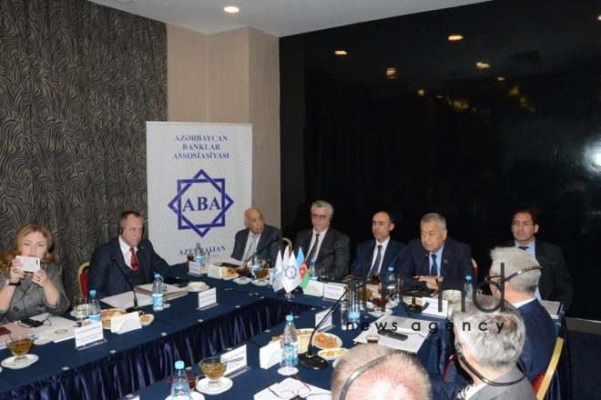 Representatives of banking associations of CIS, Central and Eastern Europe convene in Baku. Azerbaijan, Baku, October 26, 2017
