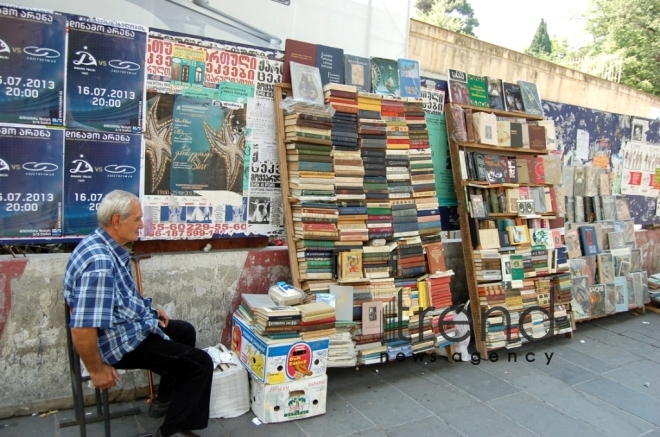 One day in Tbilisi. Georgia, Tbilisi, October 27, 2017