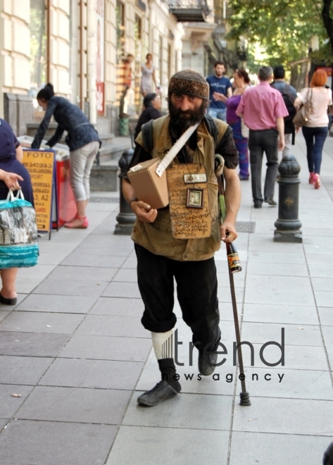 Tbilisidə bir gün. Gürcüstan, Tbilisi, 27 oktyabr 2017