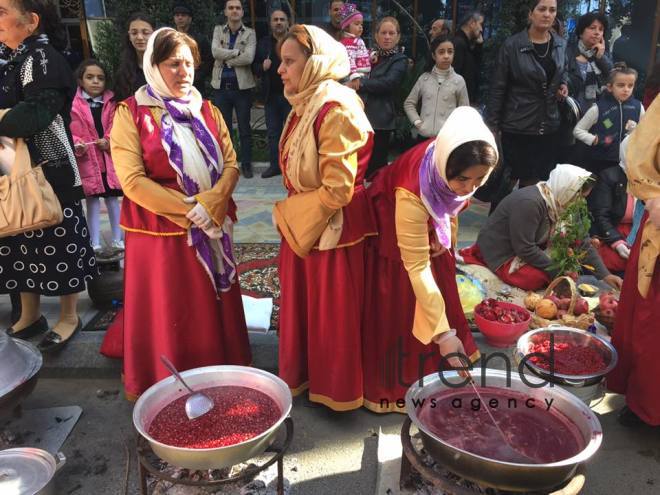 Goychay to host Pomegranate Festival "NAR" . Azerbaijan, Goychay, November 3, 2017