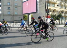 Велопробег, посвященный Дню Государственного флага Азербайджана				