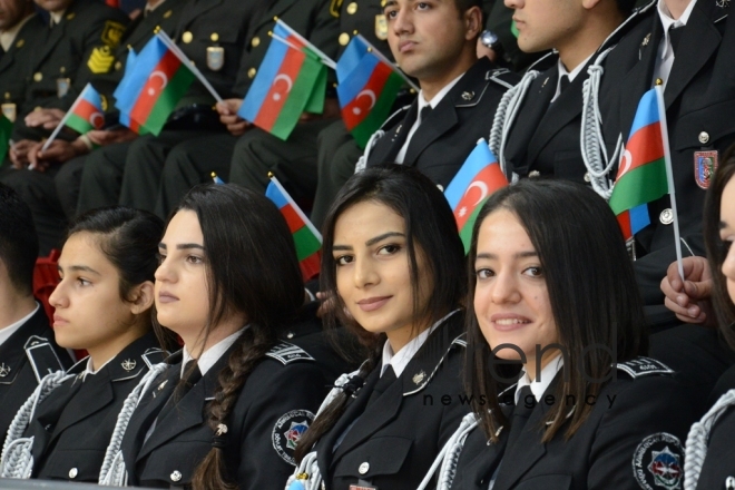 Состоялся фестиваль, посвященный Дню Государственного Флага. Азербайджан, Баку, 8 ноября, 2017