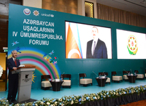 At 4th National Forum of Azerbaijani Children