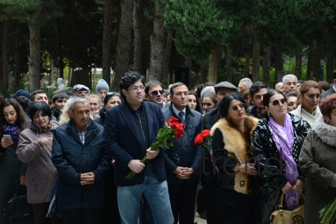 Azerbaijan reveres memory of outstanding composer Fikrat Amirov. Azerbaijan, Baku, november 22, 2017

