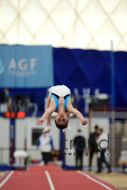 Gymnastics championships begin in Baku. Azerbaijan, Baku, november 23, 2017