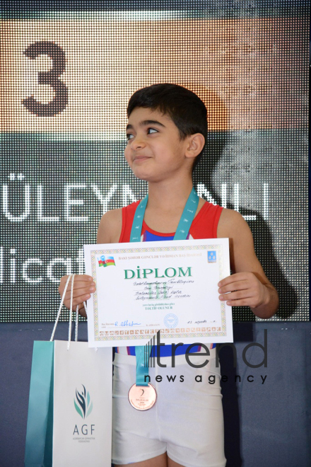 Gymnastics championships begin in Baku. Azerbaijan, Baku, november 23, 2017