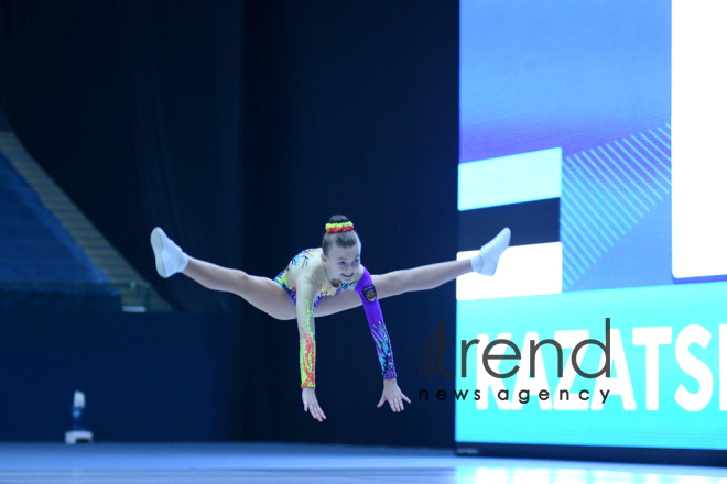 Соревнования по 4 гимнастическим дисциплинам: День второй. Азербайджан, Баку, 24 ноября 2017