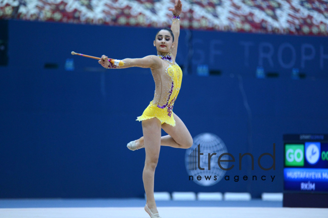 Gymnastics championships begin in Baku: Second day. Azerbaijan, Baku, november 24, 2017