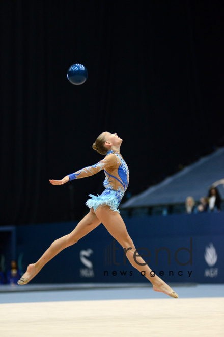 Gymnastics championships begin in Baku: Second day. Azerbaijan, Baku, november 24, 2017