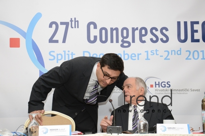 AGF Sec.Gen. Farid Gayibov elected UEG President. Croatia, Split, december 2, 2017