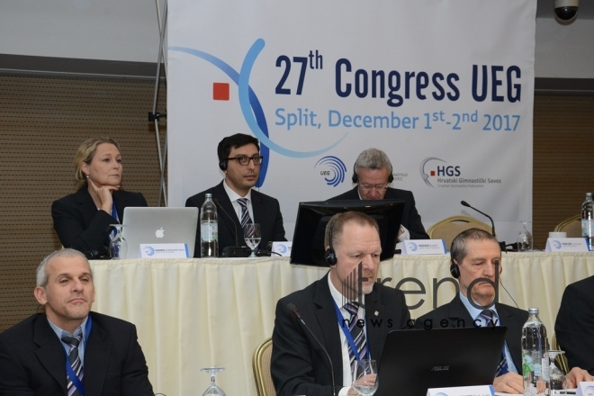 AGF Sec.Gen. Farid Gayibov elected UEG President. Croatia, Split, december 2, 2017