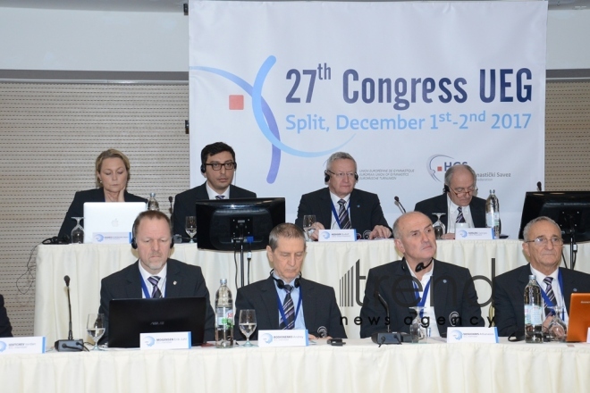 AGF Sec.Gen. Farid Gayibov elected UEG President. Croatia, Split, december 2, 2017