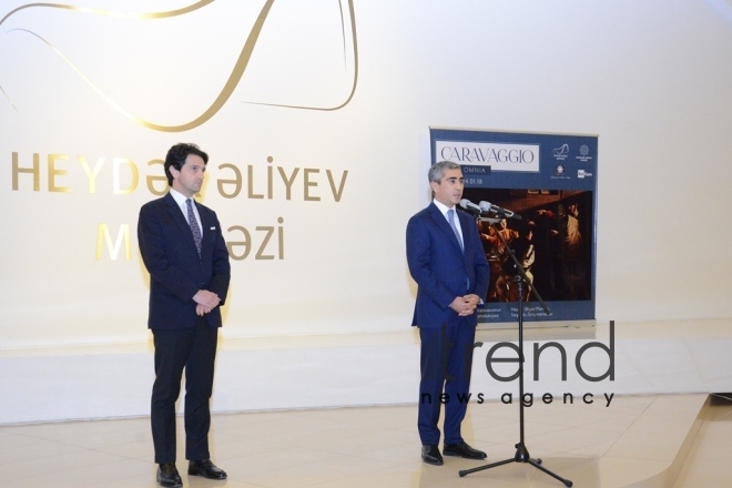 “Caravaggio - Opera Omnia” exhibition with digital technologies kicked off in Baku. Azerbaijan, Baku, december 14, 2017