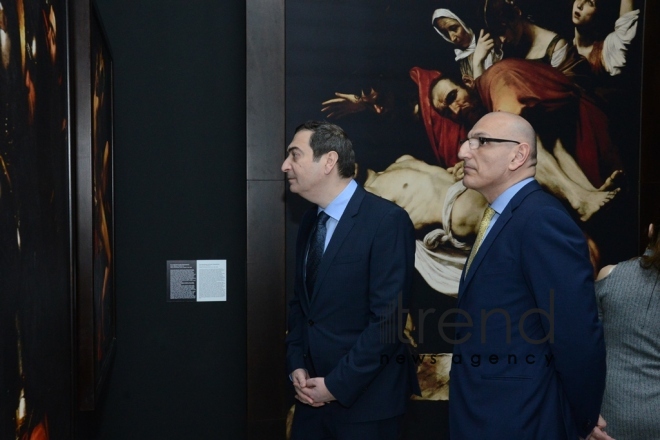 “Caravaggio - Opera Omnia” exhibition with digital technologies kicked off in Baku. Azerbaijan, Baku, december 14, 2017