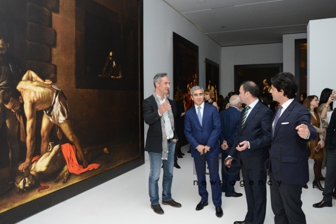 “Caravaggio - Opera Omnia” exhibition with digital technologies kicked off in Baku. Azerbaijan, Baku, december 14, 2017