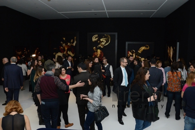 “Caravaggio - Opera Omnia” exhibition with digital technologies kicked off in Baku. Azerbaijan, Baku, december 14, 2017