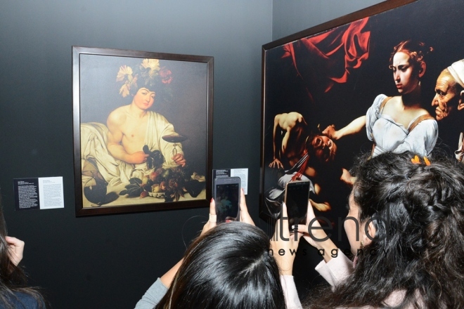 “Caravaggio - Opera Omnia” exhibition with digital technologies kicked off in Baku. Azerbaijan, Baku, december 14, 2017