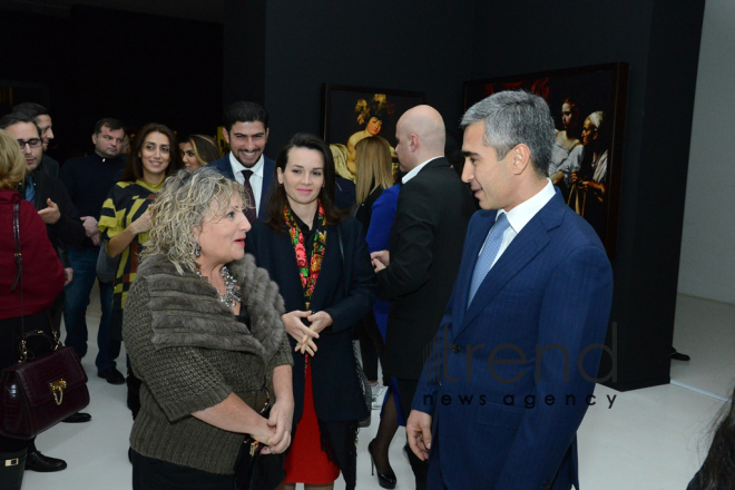 “Caravaggio - Opera Omnia” exhibition with digital technologies kicked off in Baku. Azerbaijan, Baku, december 14, 2017