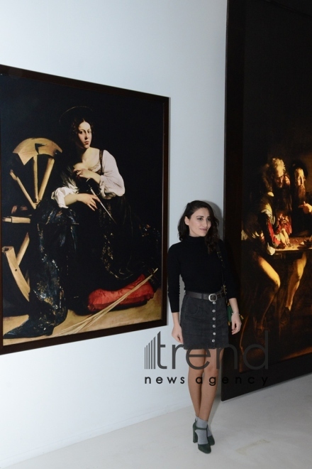 “Caravaggio - Opera Omnia” exhibition with digital technologies kicked off in Baku. Azerbaijan, Baku, december 14, 2017