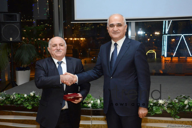 Azerbaijan’s Economy Ministry awards Trend News Agency. Azerbaijan, Baku, december 22, 2017