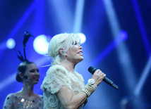 71-years-old Turkish superstar Ajda Pekkan gave concert in Baku