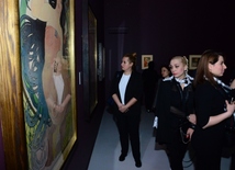 В Центре Гейдара Алиева открылась выставка "Альфонс Муха: В поисках красоты"