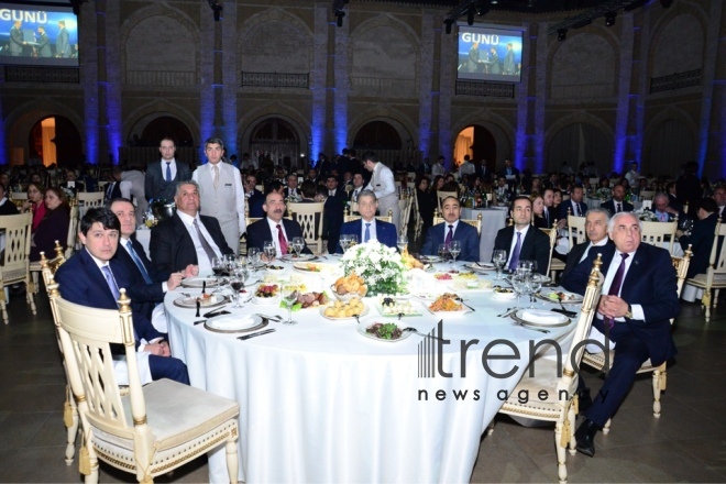 A ceremony presenting the 2018 Presidential Awards to Youth. Azerbaijan, Baku, february 2, 2018