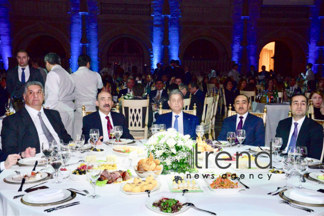 A ceremony presenting the 2018 Presidential Awards to Youth. Azerbaijan, Baku, february 2, 2018