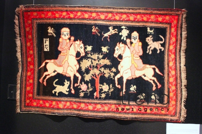 ‘Chinese New Year’ exhibition opens in Azerbaijan Carpet Museum. Azerbaijan, Baku, february 15, 2018