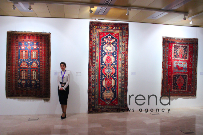 ‘Chinese New Year’ exhibition opens in Azerbaijan Carpet Museum. Azerbaijan, Baku, february 15, 2018