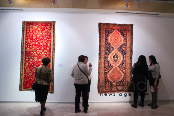 ‘Chinese New Year’ exhibition opens in Azerbaijan Carpet Museum. Azerbaijan, Baku, february 15, 2018