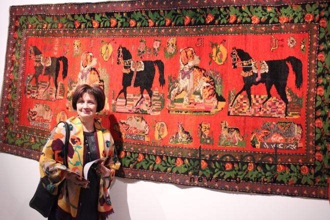 ‘Chinese New Year’ exhibition opens in Azerbaijan Carpet Museum. Azerbaijan, Baku, february 15, 2018