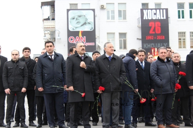 Khojaly genocide: 26 years pass. Azerbaijan, Baku, february 26, 2018