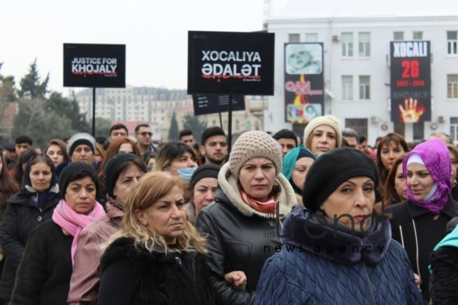 Khojaly genocide: 26 years pass. Azerbaijan, Baku, february 26, 2018