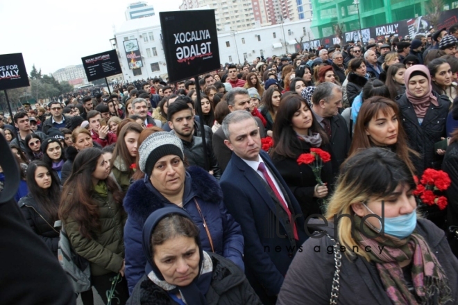 Khojaly genocide: 26 years pass. Azerbaijan, Baku, february 26, 2018