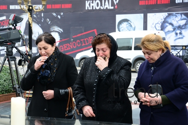 Khojaly genocide: 26 years pass. Azerbaijan, Baku, february 26, 2018