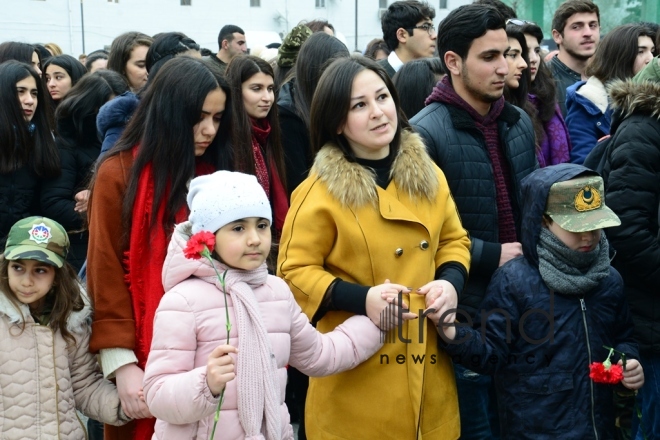 Ходжалинский геноцид: минуло 26 лет. Азербайджан, Баку, 26 февраля, 2018