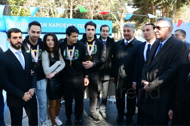 Baku celebrates Day of Physical Education and Sports.  Azerbaijan, 5 march, 2018