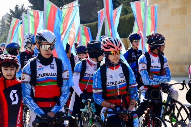 Baku celebrates Day of Physical Education and Sports.  Azerbaijan, 5 march, 2018