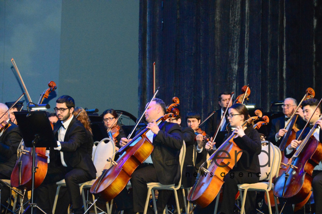 Fifth International Festival " World of Mugham" opened at Heydar Aliyev Palace. Azerbaijan, Baku, march 9, 2018
