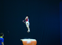 В Баку проходят соревнования Кубка мира по спортивной гимнастике