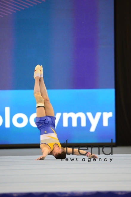 Bakıda idman gimnastikası üzrə Dünya Kubokunda yaddaqalan məqamlar. Azərbaycan, Bakı, 19 mart, 2018