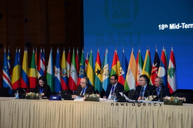 NAM Senior Official meeting kicks off in  Azerbaijan, Baku,  april 3 2018 