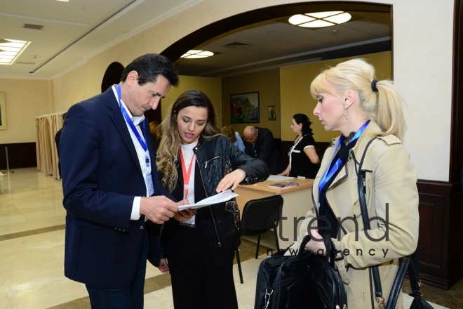 Voting in presidential election starts in Azerbaijan. Azerbaijan, Baku, april 11 , 2018