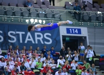 В Баку прошла церемония открытия Чемпионата Европы по прыжкам на батуте, двойном мини-батуте и акробатической дорожке