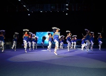 В Баку прошла церемония открытия Чемпионата Европы по прыжкам на батуте, двойном мини-батуте и акробатической дорожке