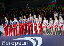 Bakıda batut gimnastikası, ikili mini-batut və tamblinq üzrə 26-cı Avropa çempionatının açılış mərasimi keçirilib