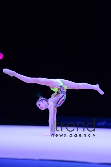 AGF Junior Trophy International Tournament kicks off in Baku. Azerbaijan Baku april 23 2018 