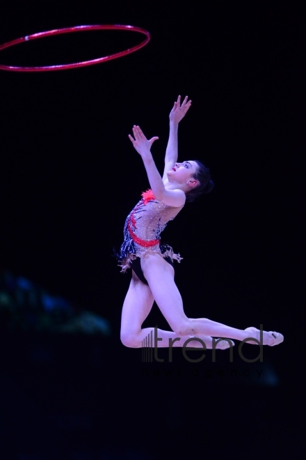 Bakıda gənc bədii gimnastların iştirakı ilə “AGF Junior Trophy” beynəlxalq turnirinə start verilib . Azərbaycan Bakı 23 aprel  2018